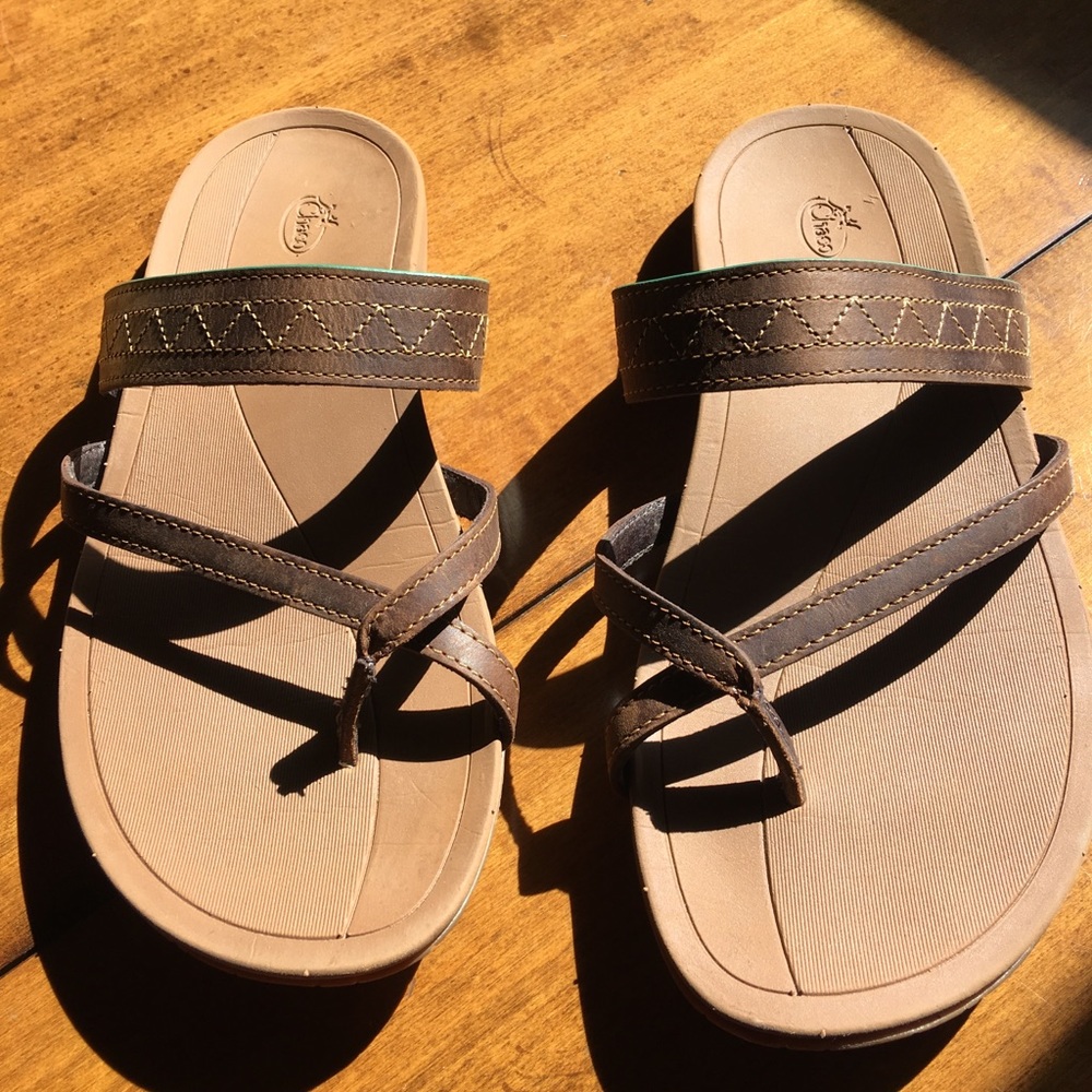 NWOB Chaco Deja sandal size 7. Color: Cognac